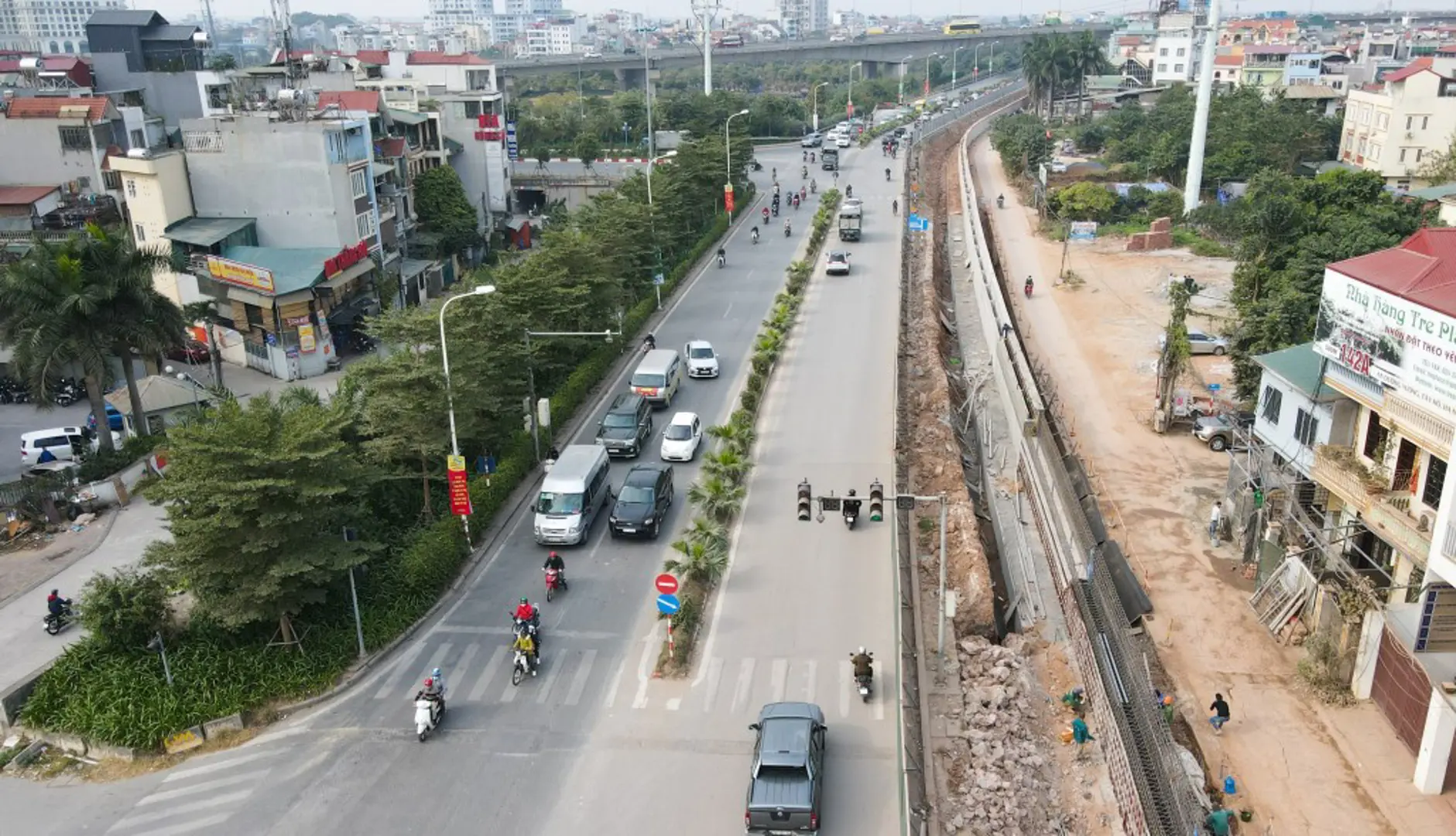 Hà Nội tổ chức lại giao thông trên tuyến đường Âu Cơ, Xuân Diệu