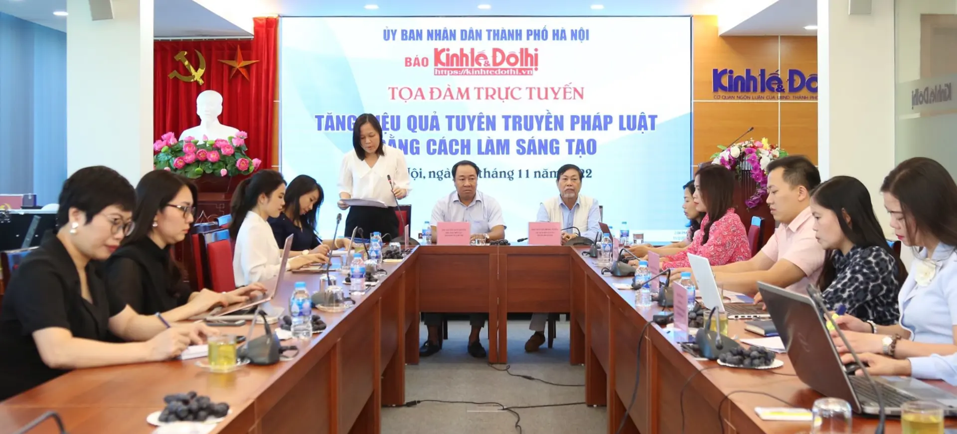 Tọa đàm “Tăng hiệu quả tuyên truyền pháp luật bằng cách làm sáng tạo”