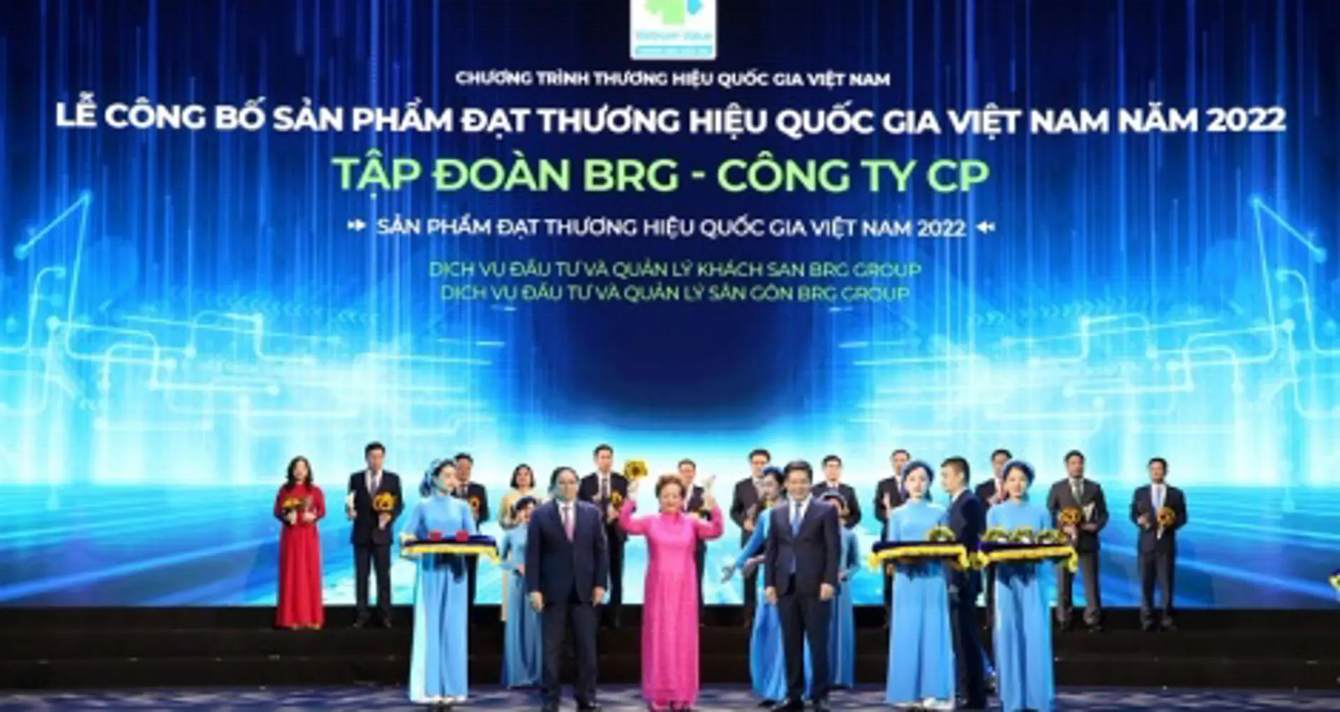 Tập đoàn BRG được vinh danh “Thương hiệu Quốc gia Việt Nam năm 2022”