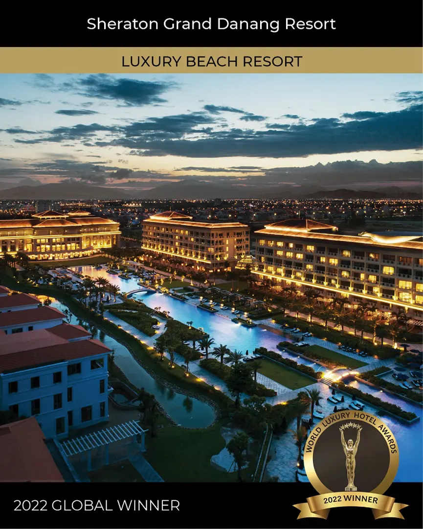 Sheraton Grand Đà Nẵng của Tập đoàn BRG nhận hai giải thưởng 2022 World Luxury Awards