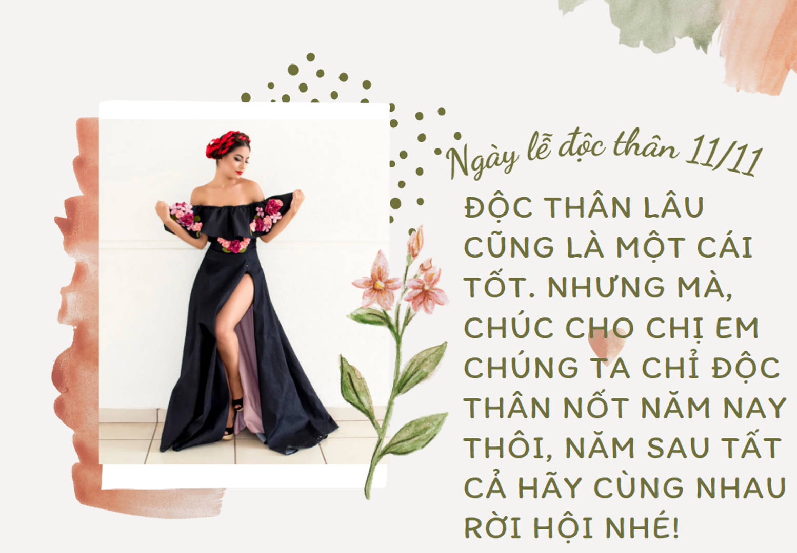 Gợi ý lời chúc Ngày lễ độc thân 11/11