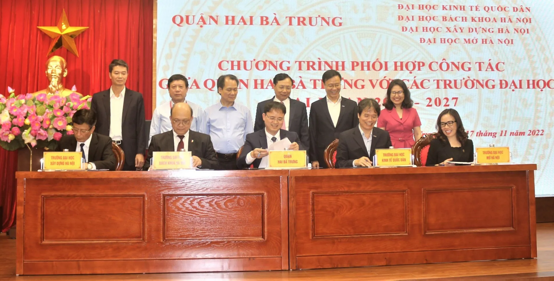 Quận Hai Bà Trưng: Tăng cường phối hợp công tác với 4 trường đại học 