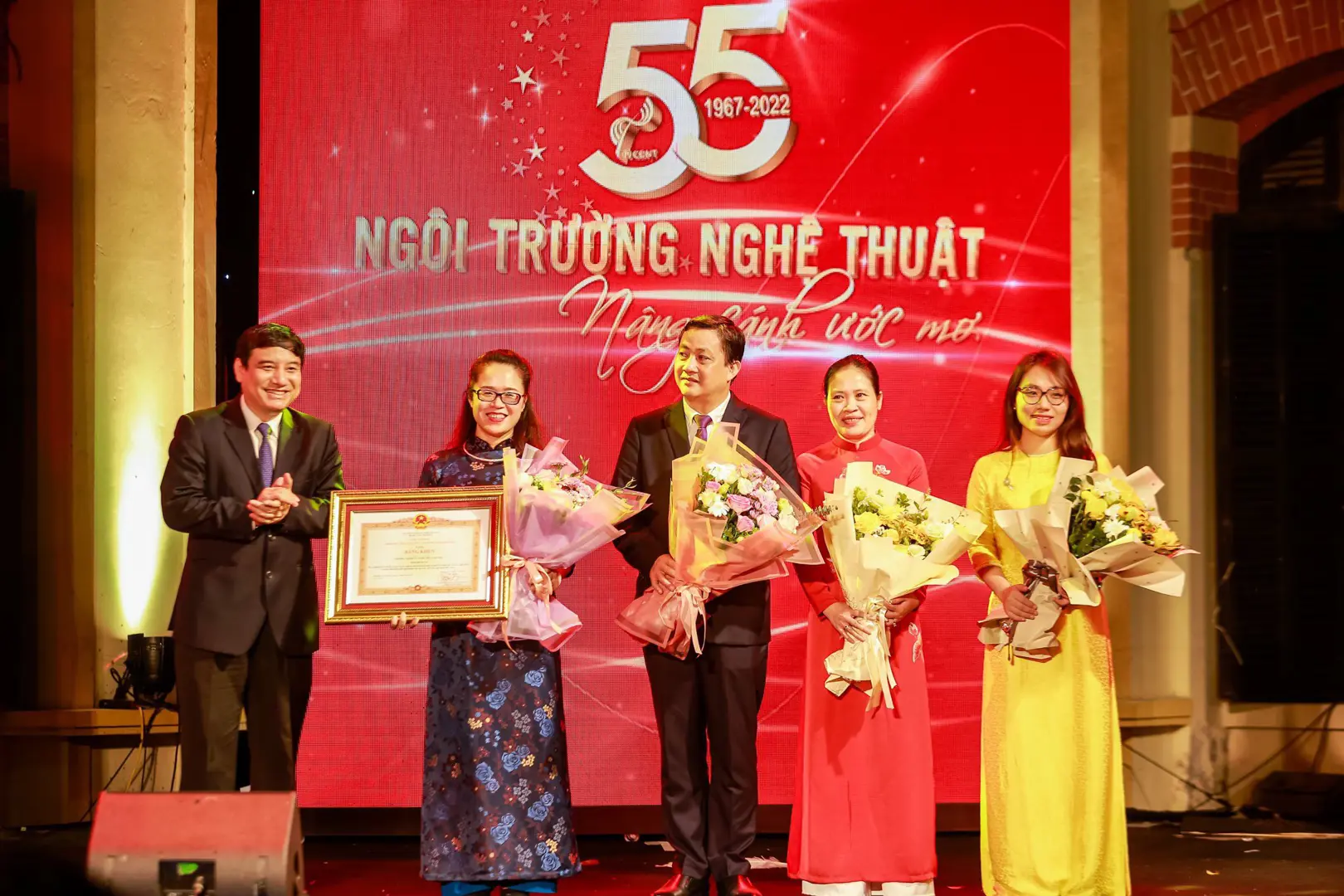 Trường Cao đẳng nghệ thuật Hà Nội tổ chức lễ kỷ niệm 55 năm thành lập