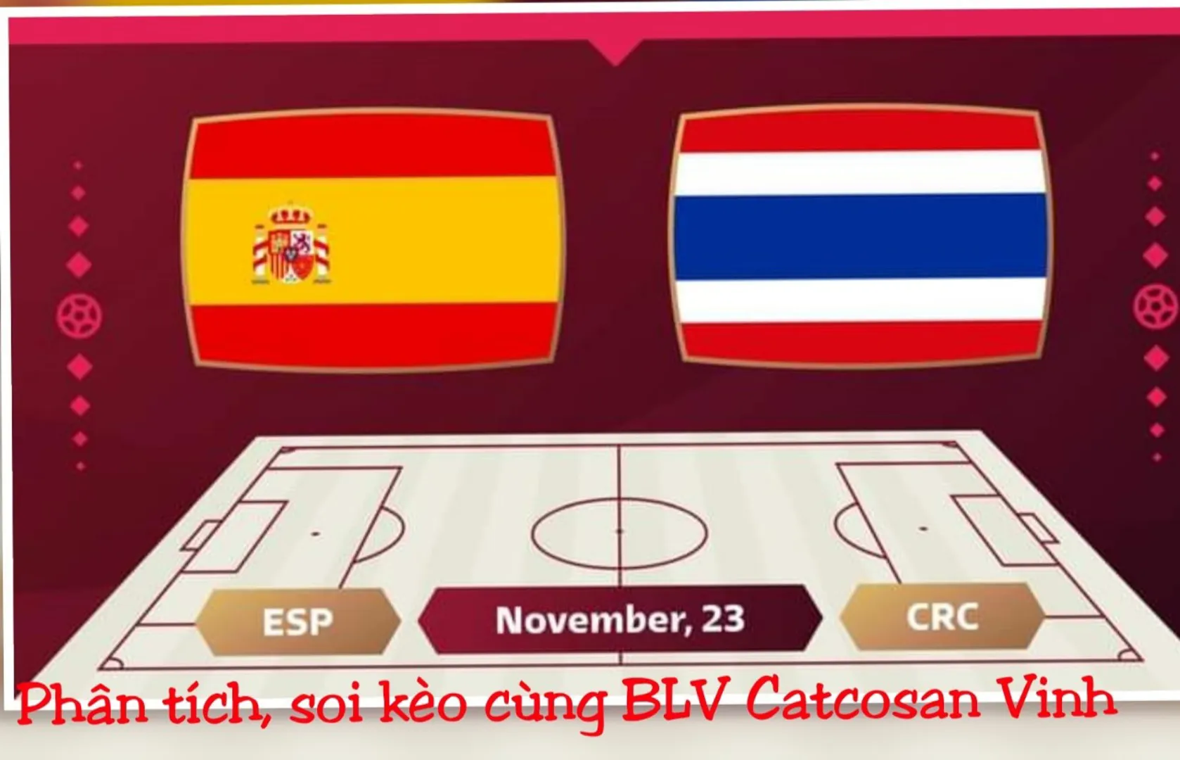 Soi kèo Tây Ban Nha vs Costa Rica cùng chuyên gia