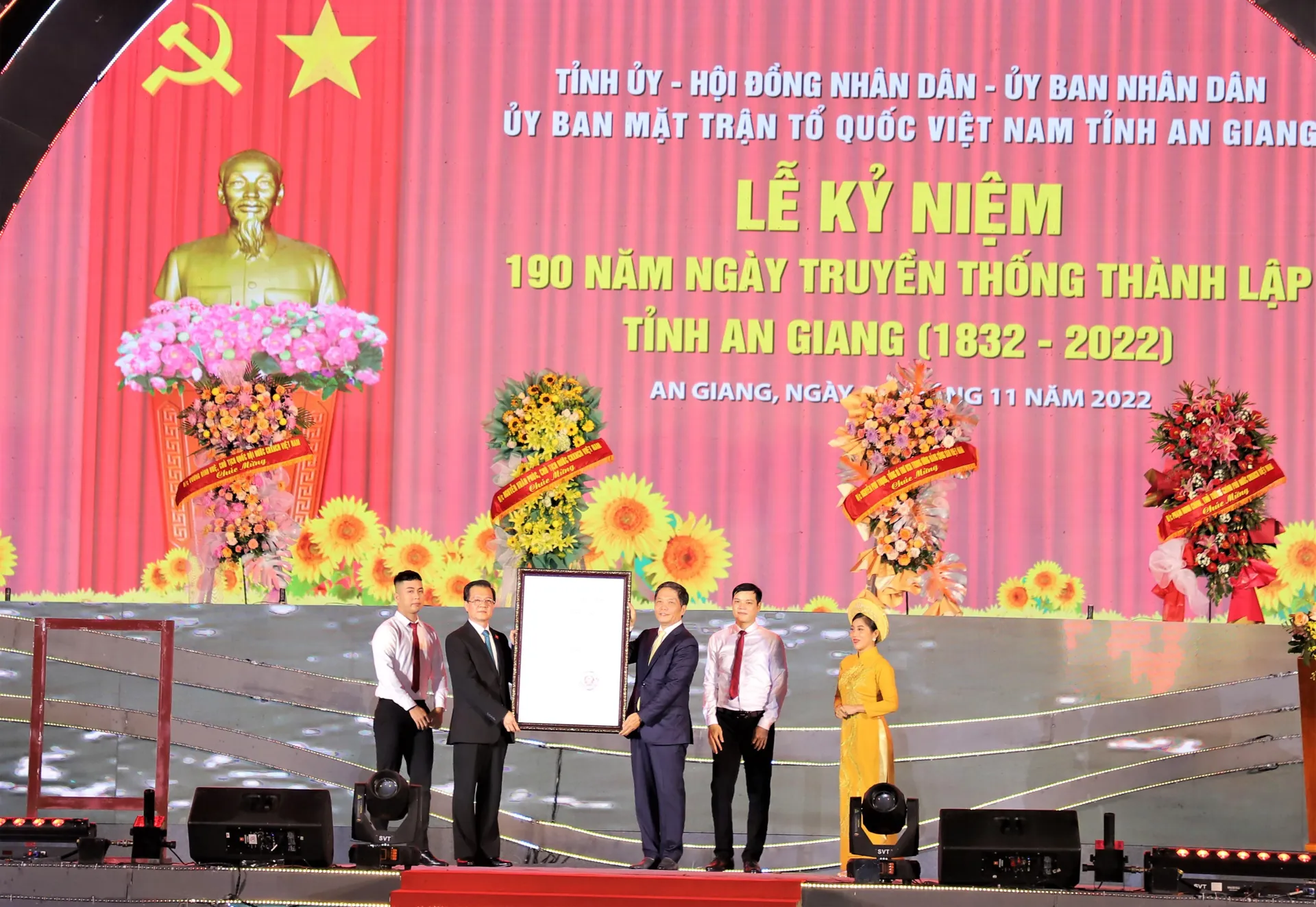 An Giang kỷ niệm 190 năm Ngày thành lập