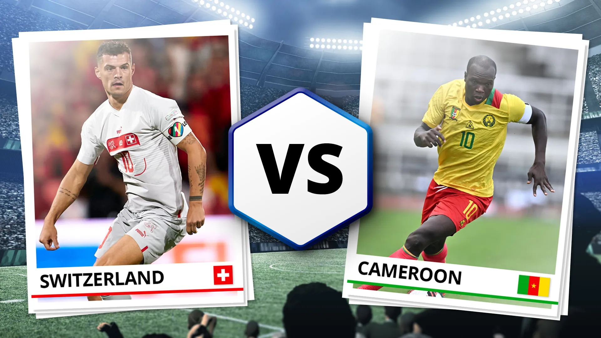 Soi kèo Thụy Sĩ vs Cameroon: Ru ngủ "những chú sử tử châu Phi"