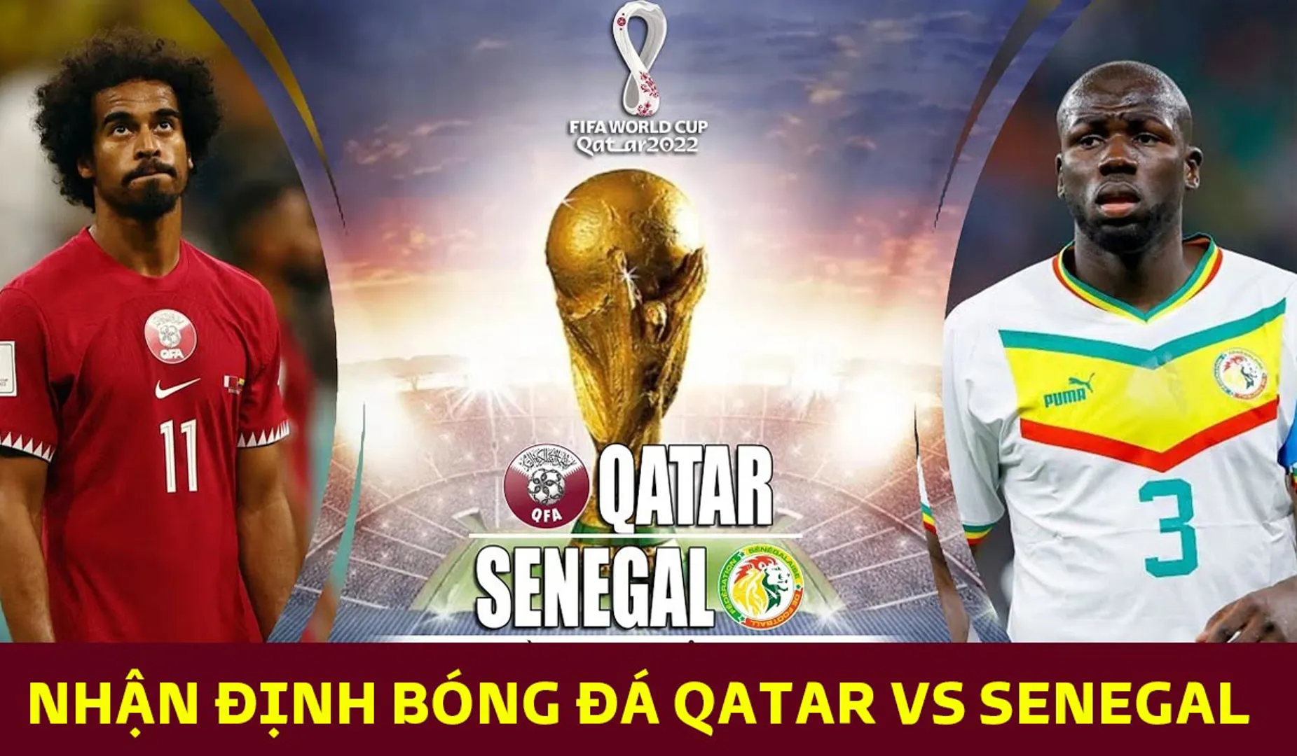 Soi kèo Qatar và  Senegal: Đội thua sẽ nhận tấm vé về nước