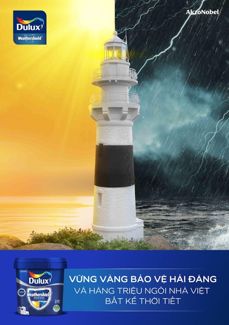 AkzoNobel Vietnam proudly protects Cu Lao Xanh lighthouse against harsh weather