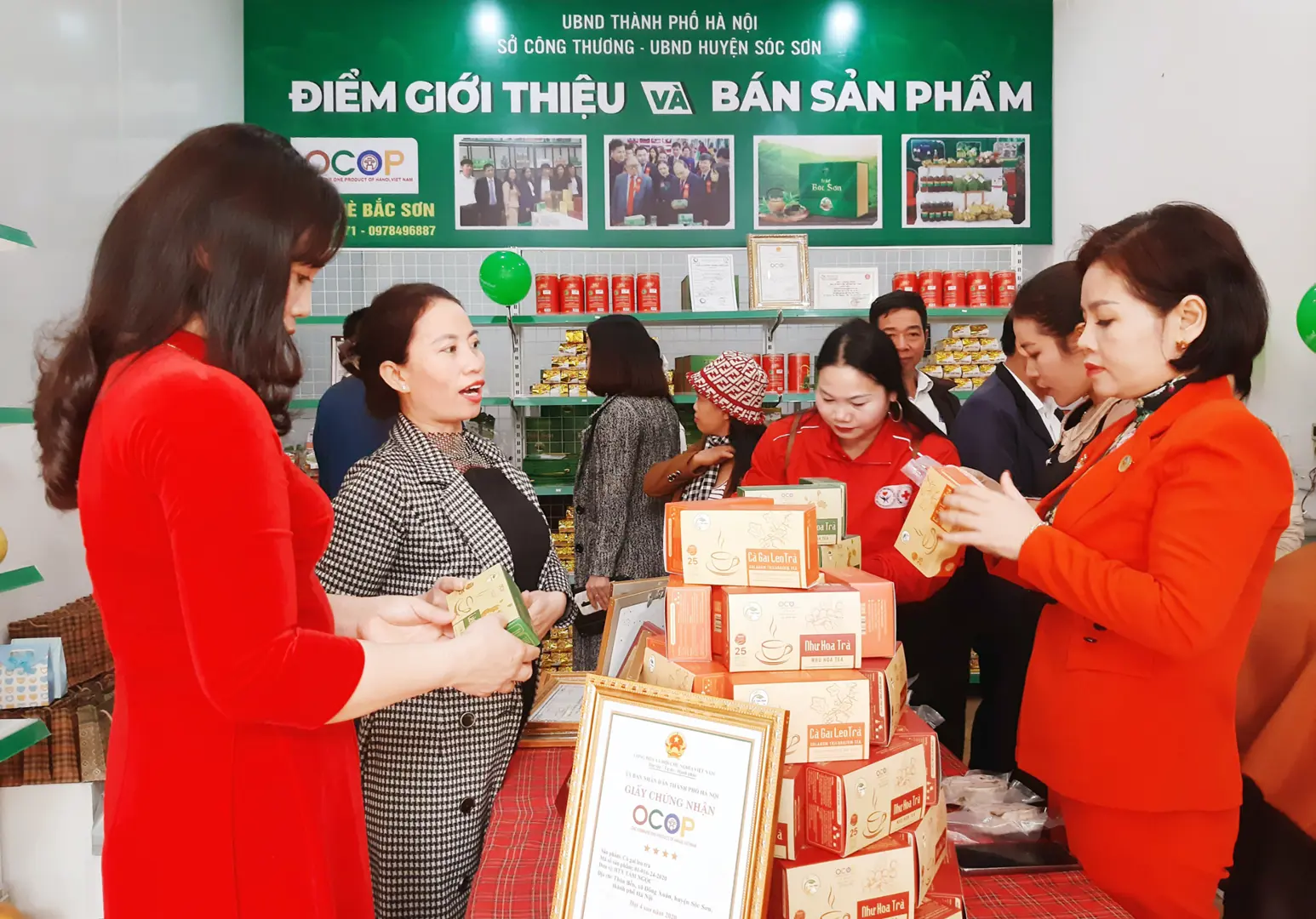 Hà Nội mở thêm điểm giới thiệu và bán sản phẩm OCOP tại ngoại thành