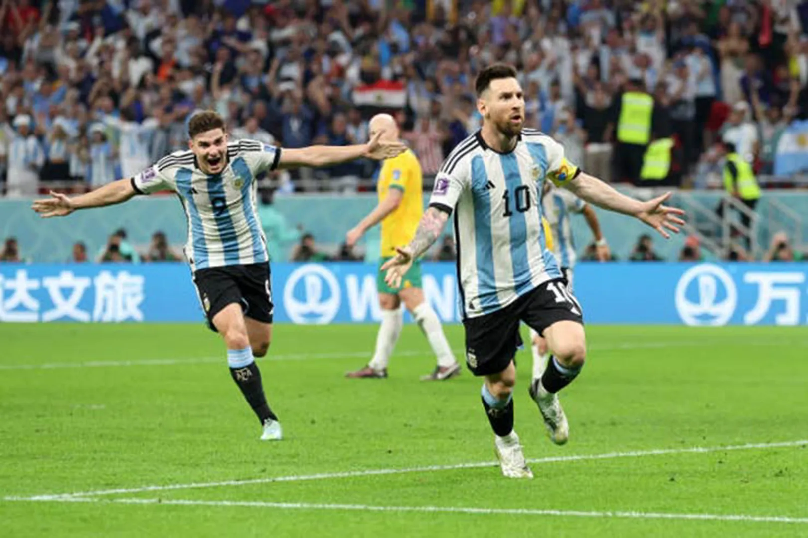 [Vòng 1/8] Argentina - Australia: Lionel Messi toả sáng, Argentina tiến thẳng vào tứ kết