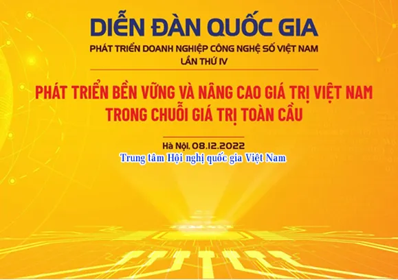 Sắp diễn ra Diễn đàn Quốc gia về Phát triển doanh nghiệp công nghệ số
