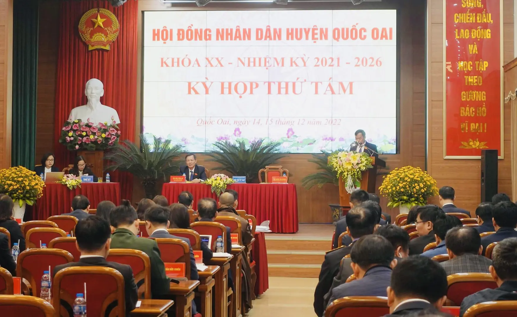 Năm 2022, Quốc Oai thu ngân sách Nhà nước hơn 1.000 tỷ đồng