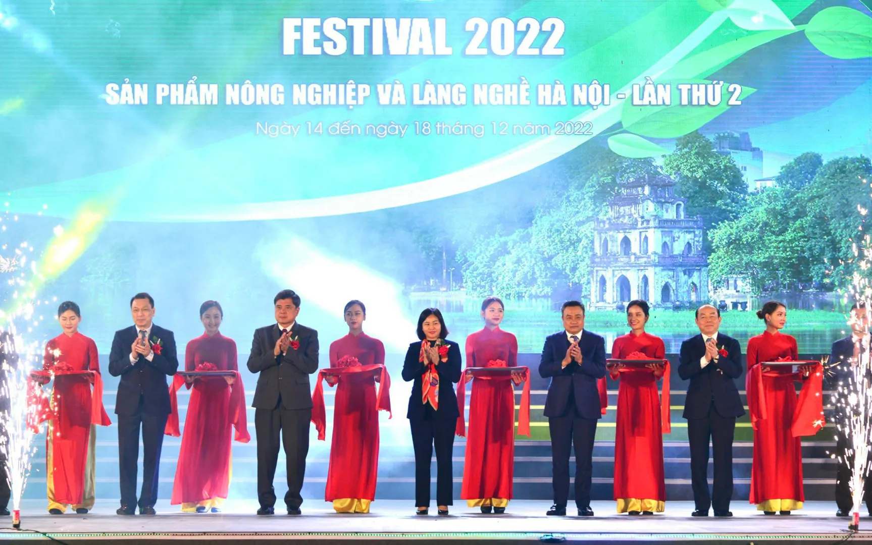 Khai mạc Festival sản phẩm nông nghiệp và làng nghề Hà Nội 2022