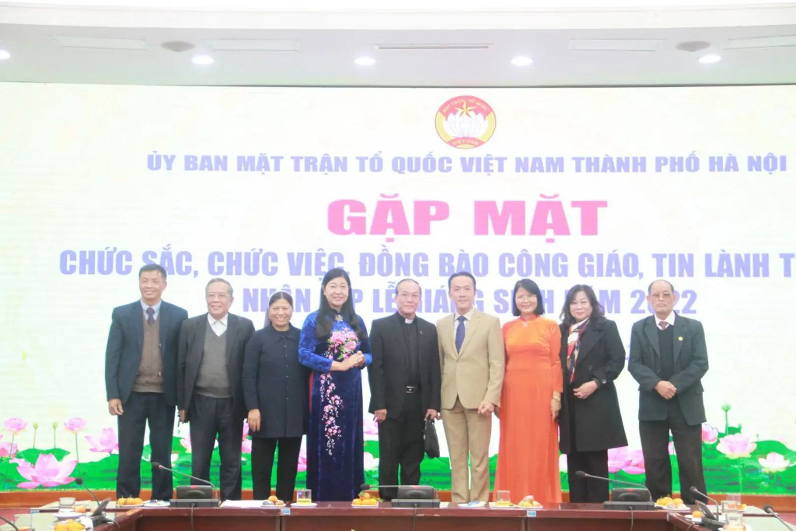 Hà Nội: Gặp mặt đại biểu đồng bào công giáo, tin lành nhân dịp Giáng sinh