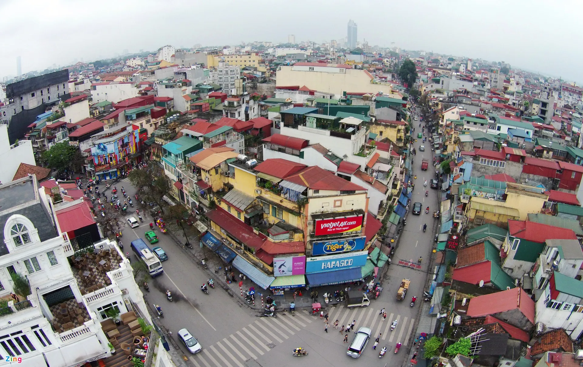 Đồ án quy hoạch phân khu đô thị nội đô lịch sử giúp cải tạo không gian kiến trúc, cảnh quan đô thị, khu phố cổ, phố cũ của Hà Nội. Ảnh: Mạnh Thắng