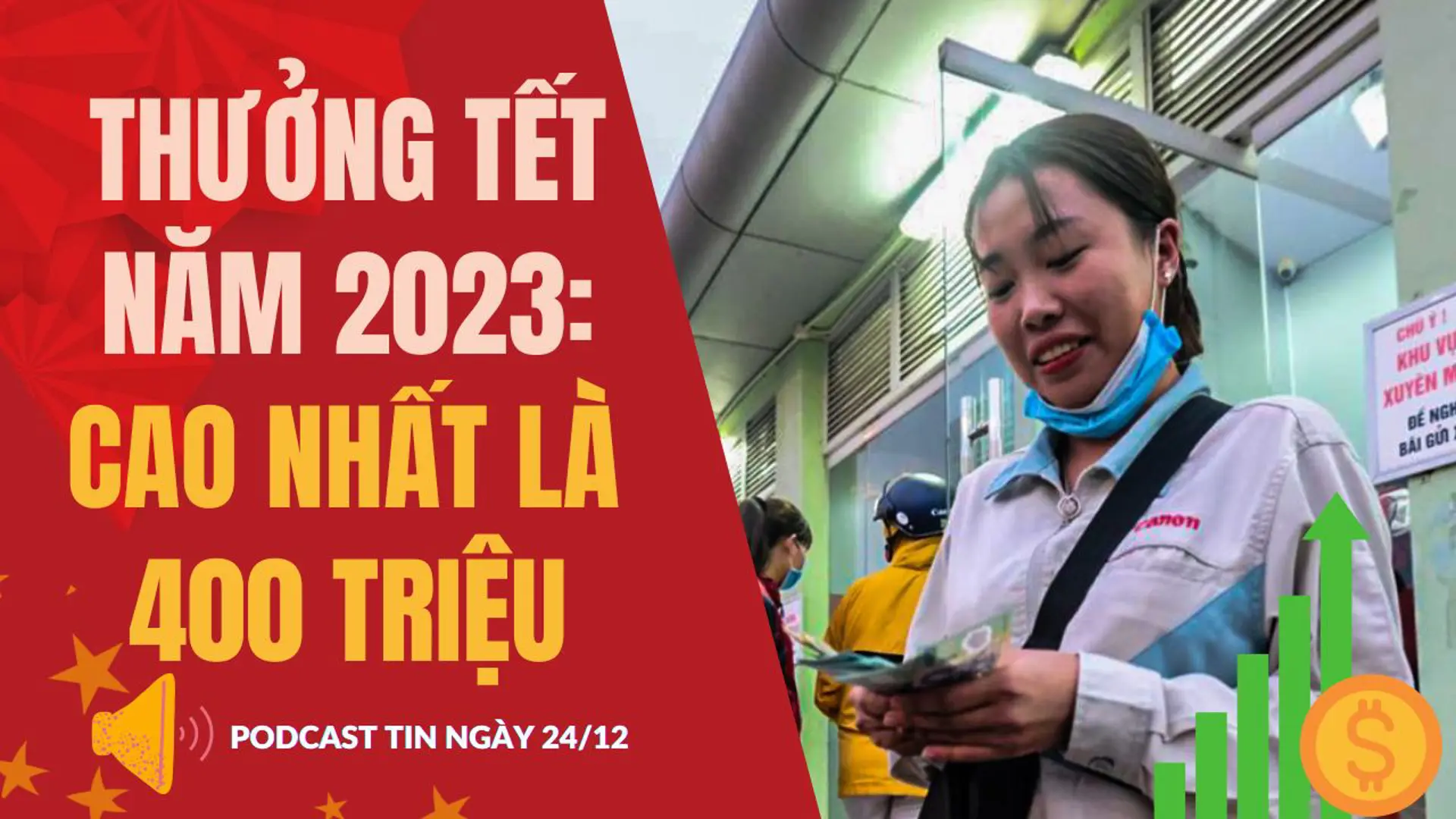 Điểm tin podcast 24/12/2022: Hà Nội công bố mức thưởng Tết năm 2023