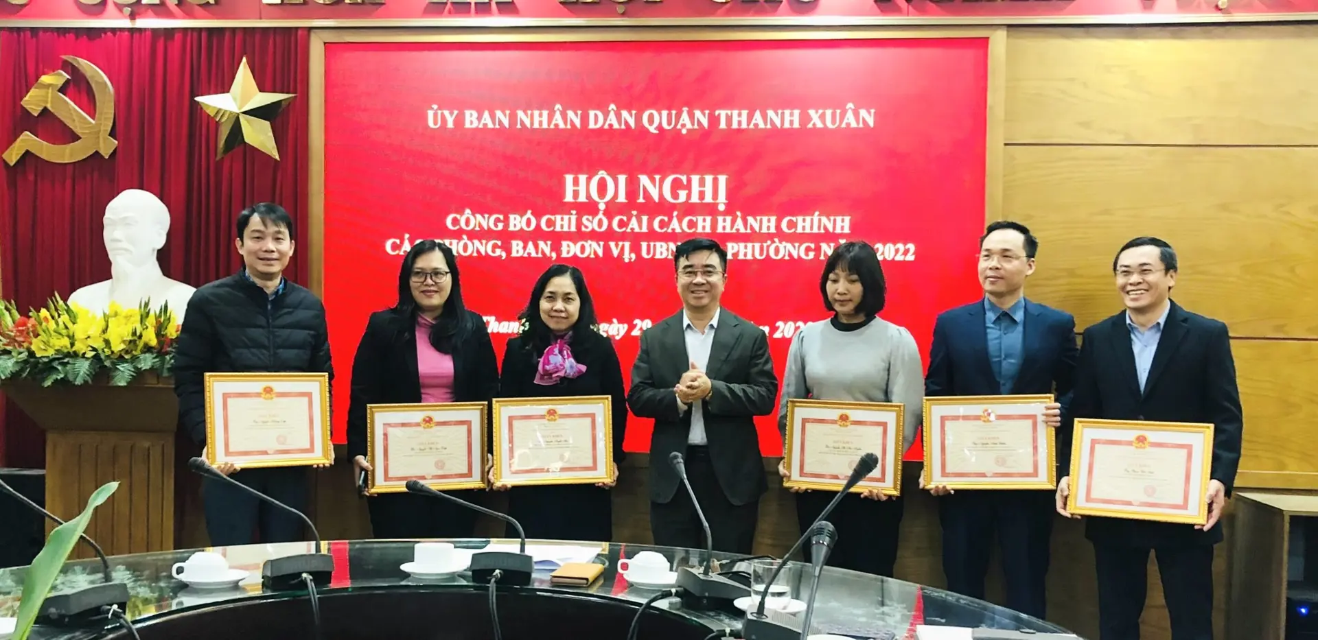 Quận Thanh Xuân: Nâng cao trách nhiệm người đứng đầu trong công tác CCHC