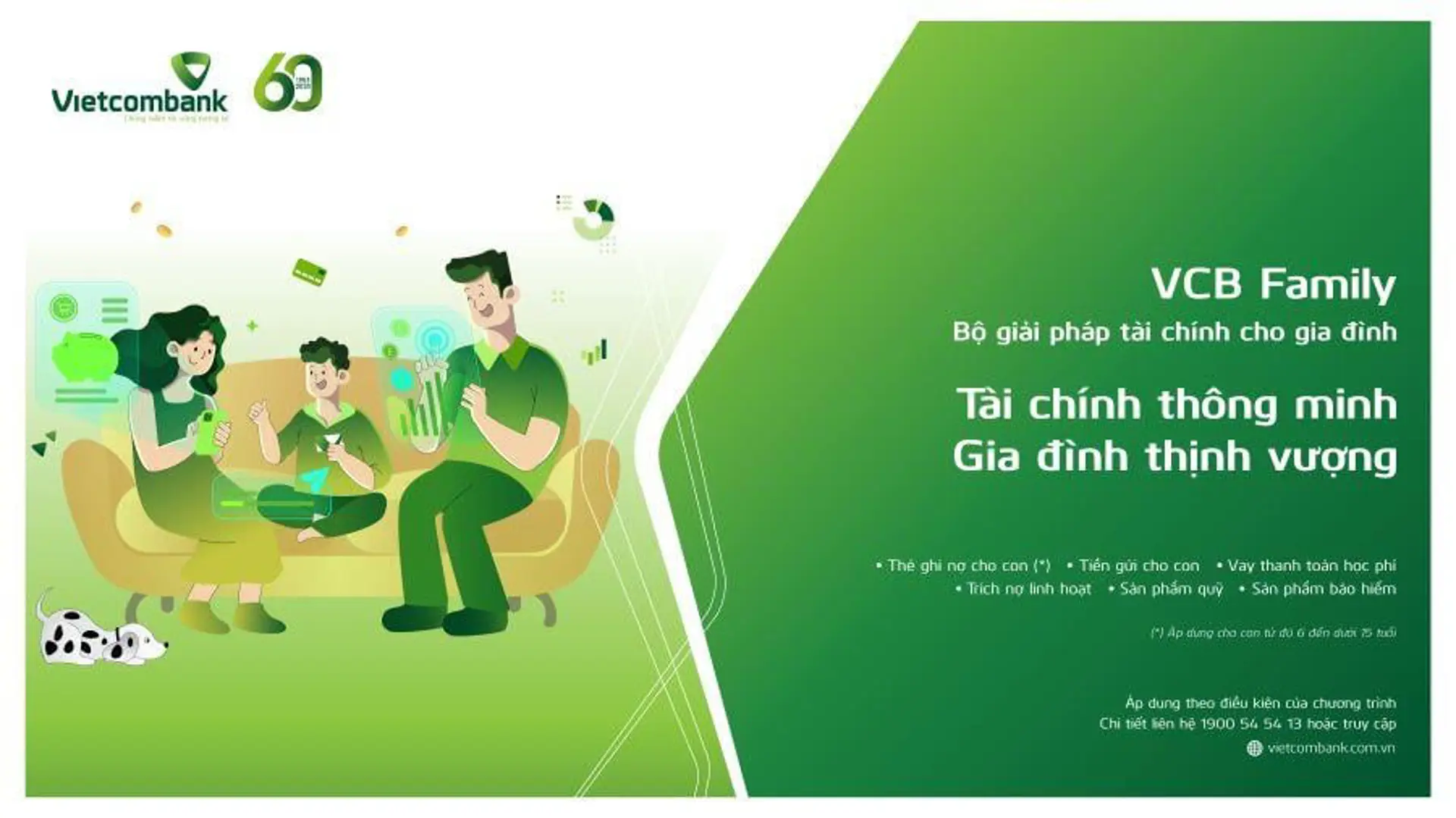  Vietcombank ra mắt Bộ giải pháp tài chính gia đình VCB Family