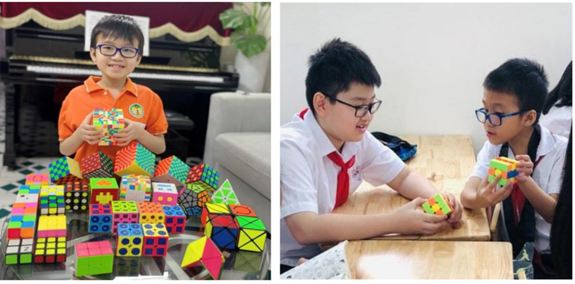 “Tự chế” Rubik để giúp học sinh khiếm thị khám phá trò chơi trí tuệ