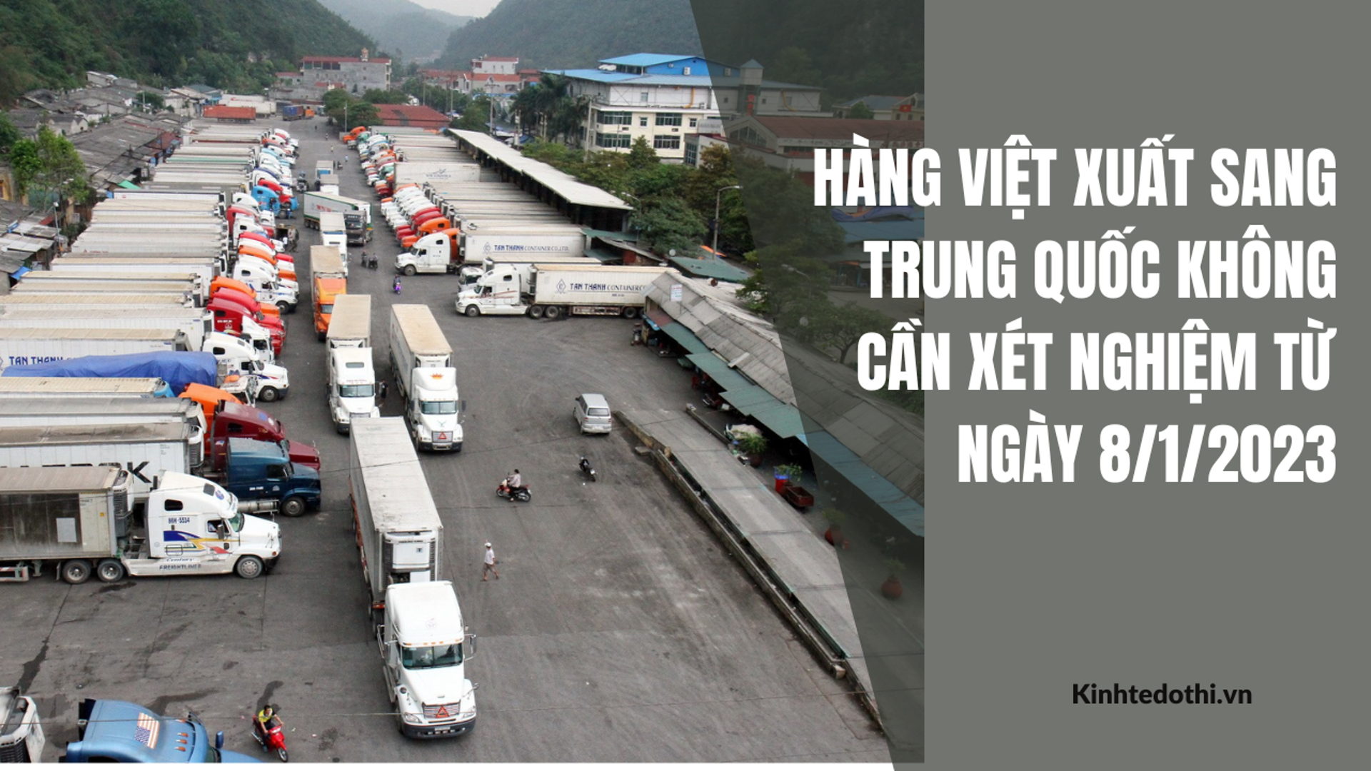 Podcast ngày 30/12: Hàng Việt xuất sang Trung Quốc không cần xét nghiệm