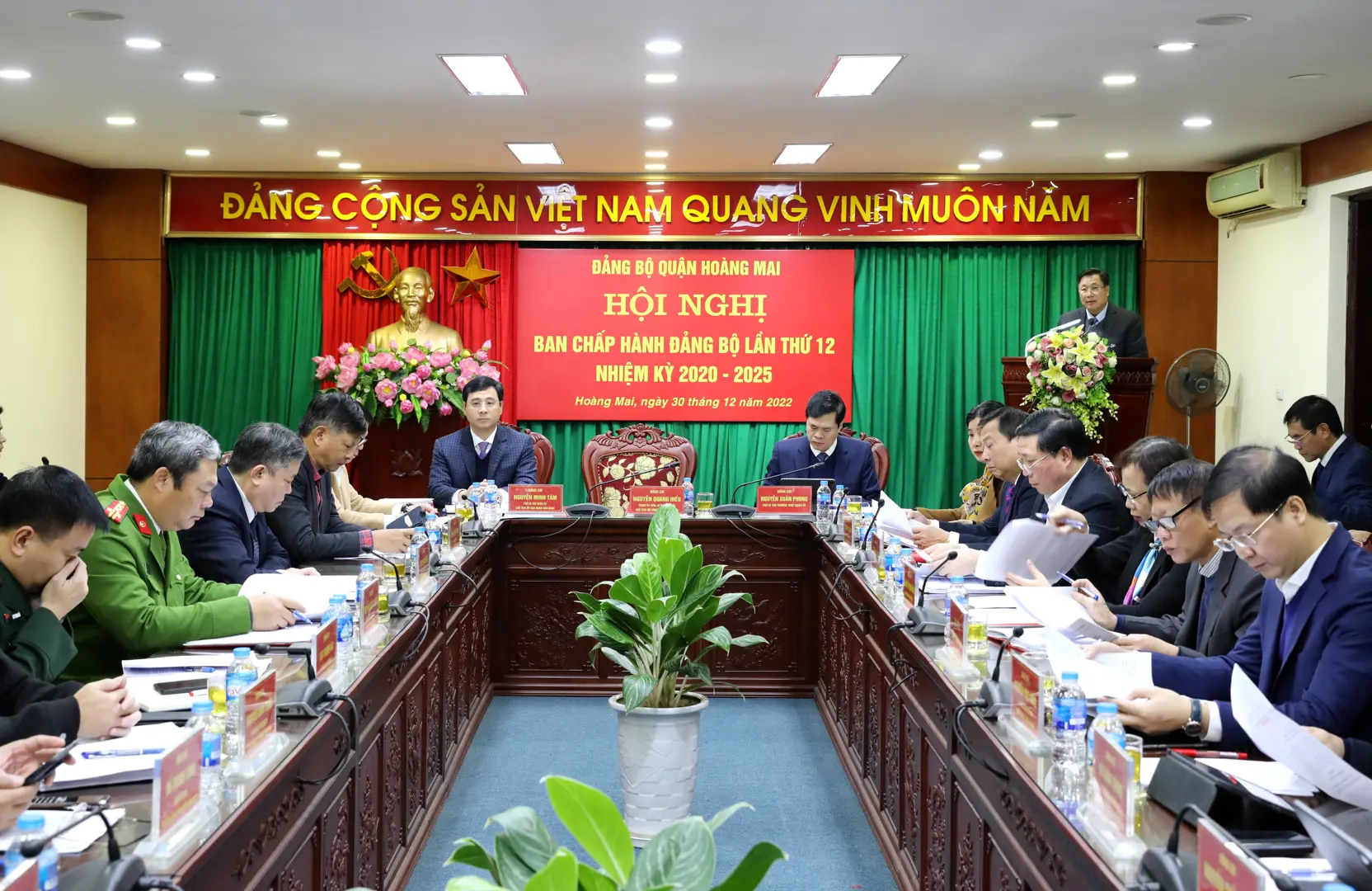 Quận ủy Hoàng Mai: 7 giải pháp phát triển kinh tế - xã hội năm 2023