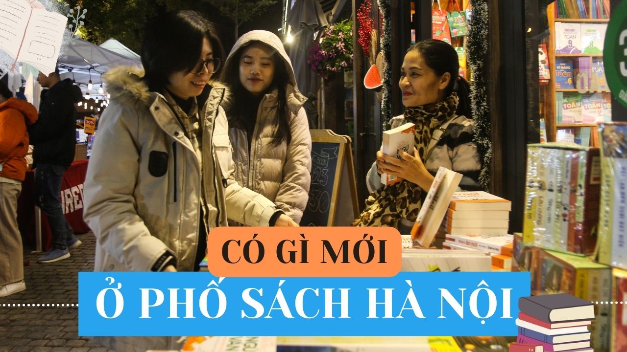 Nét mới ở Phố sách Hà Nội 