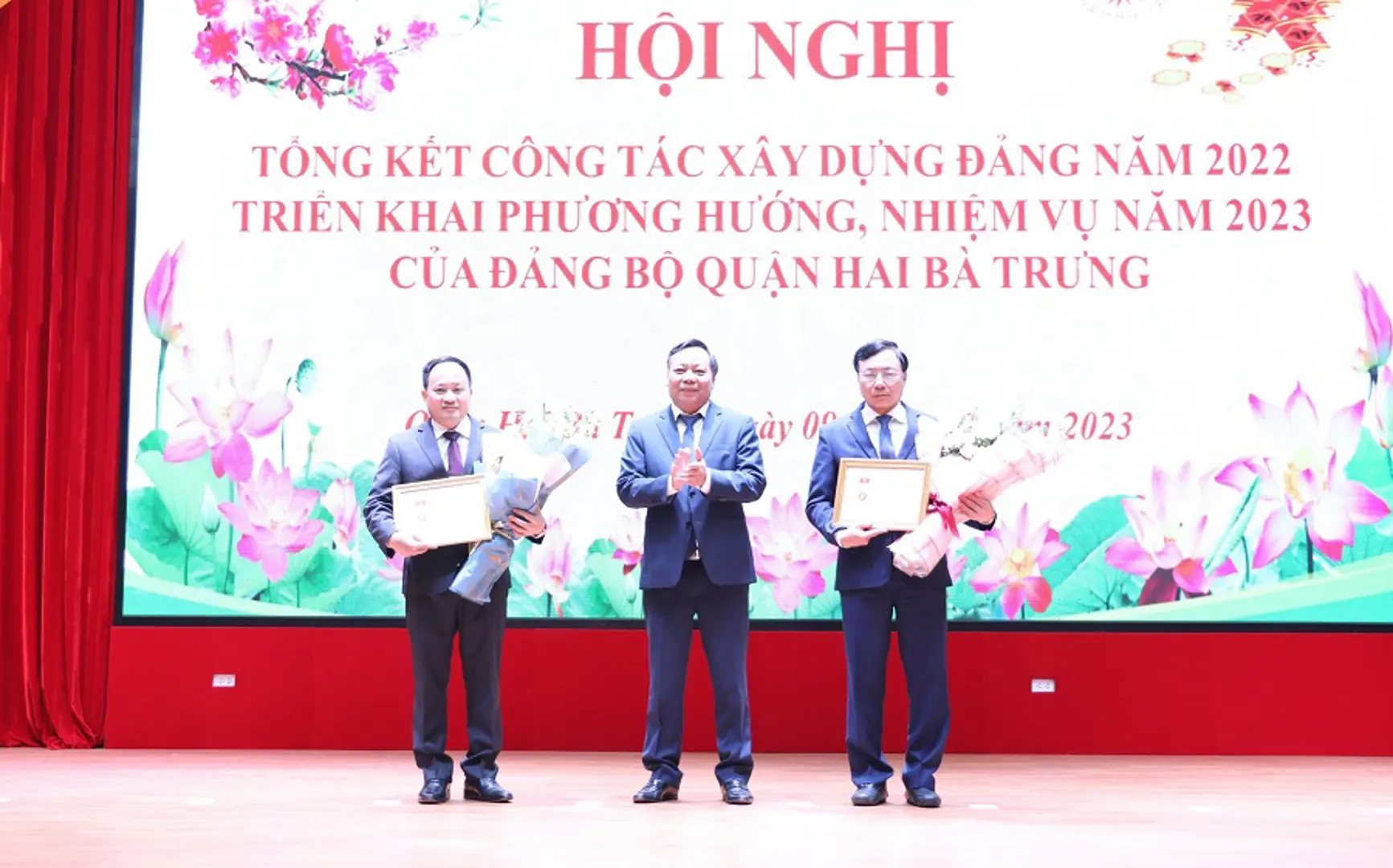 Thường trực Thành ủy biểu dương quận Hai Bà Trưng trong công tác xây dựng Đảng