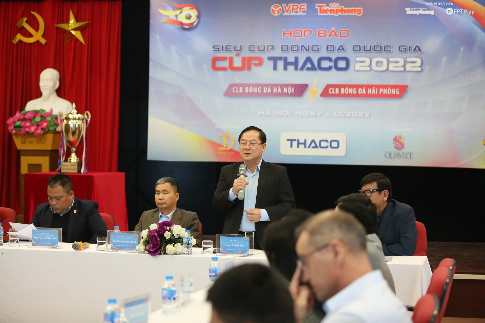 Siêu Cúp Bóng đá Quốc gia năm 2022 diễn ra vào ngày 29/1