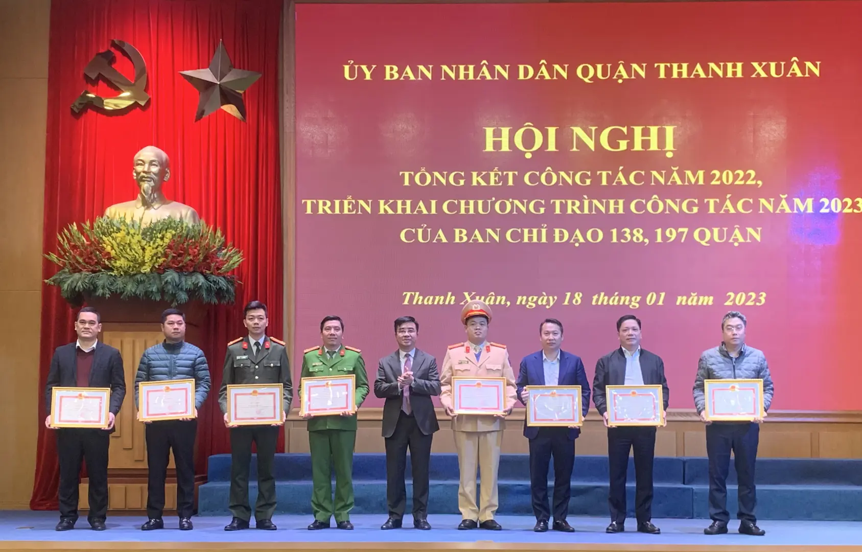 Quận Thanh Xuân tổng kết Ban chỉ đạo 138, 197