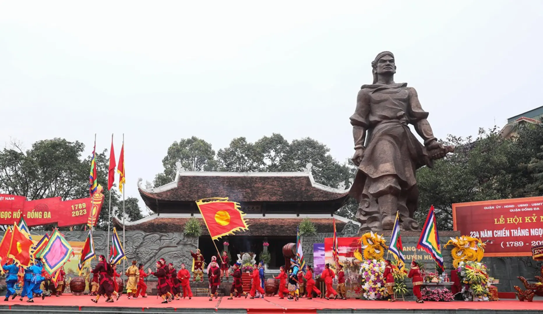 Tưng bừng khai hội kỷ niệm 234 năm Chiến thắng Ngọc Hồi - Đống Đa