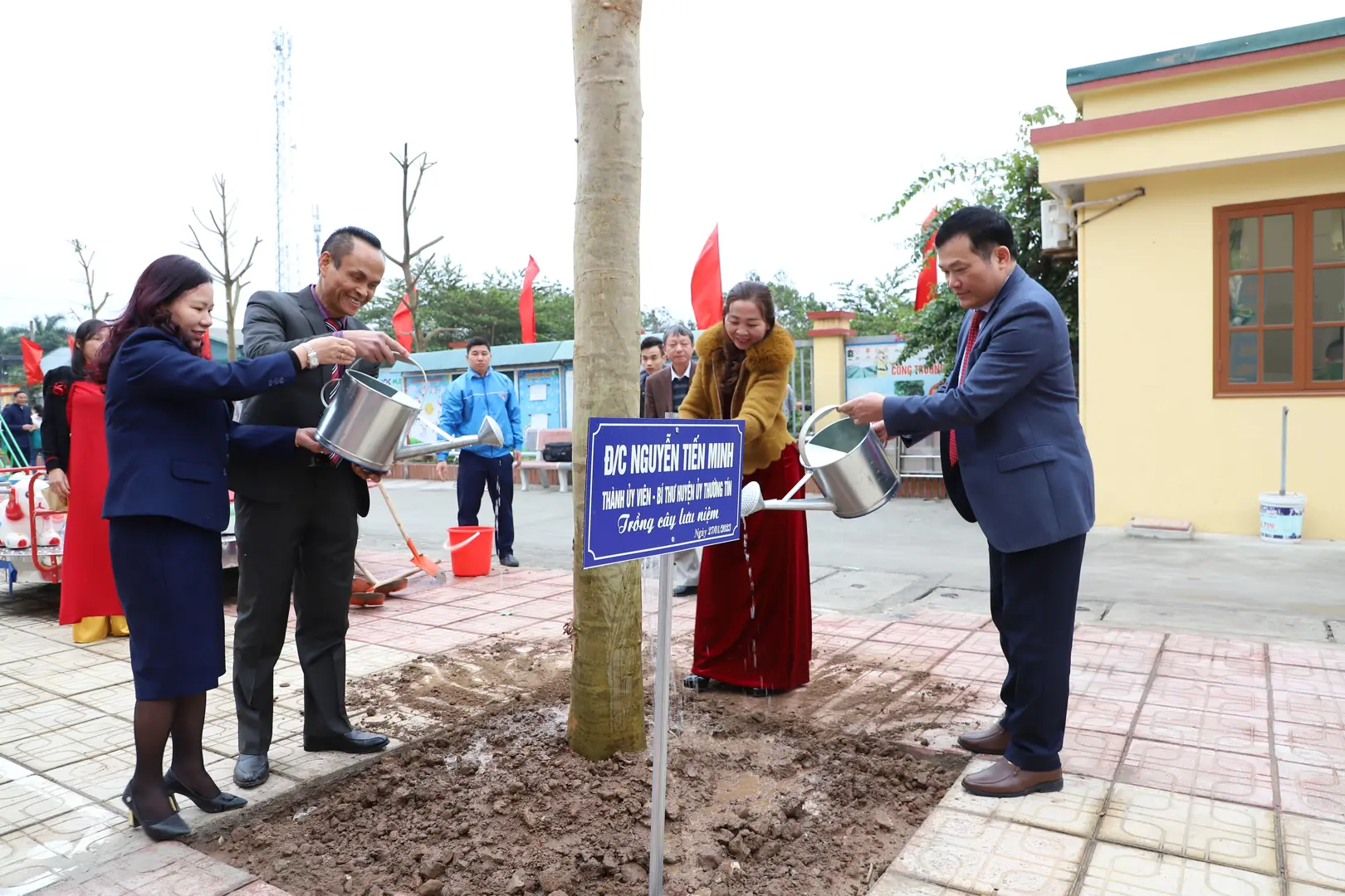 Năm 2023, huyện Thường Tín phấn đấu trồng 19.400 cây các loại