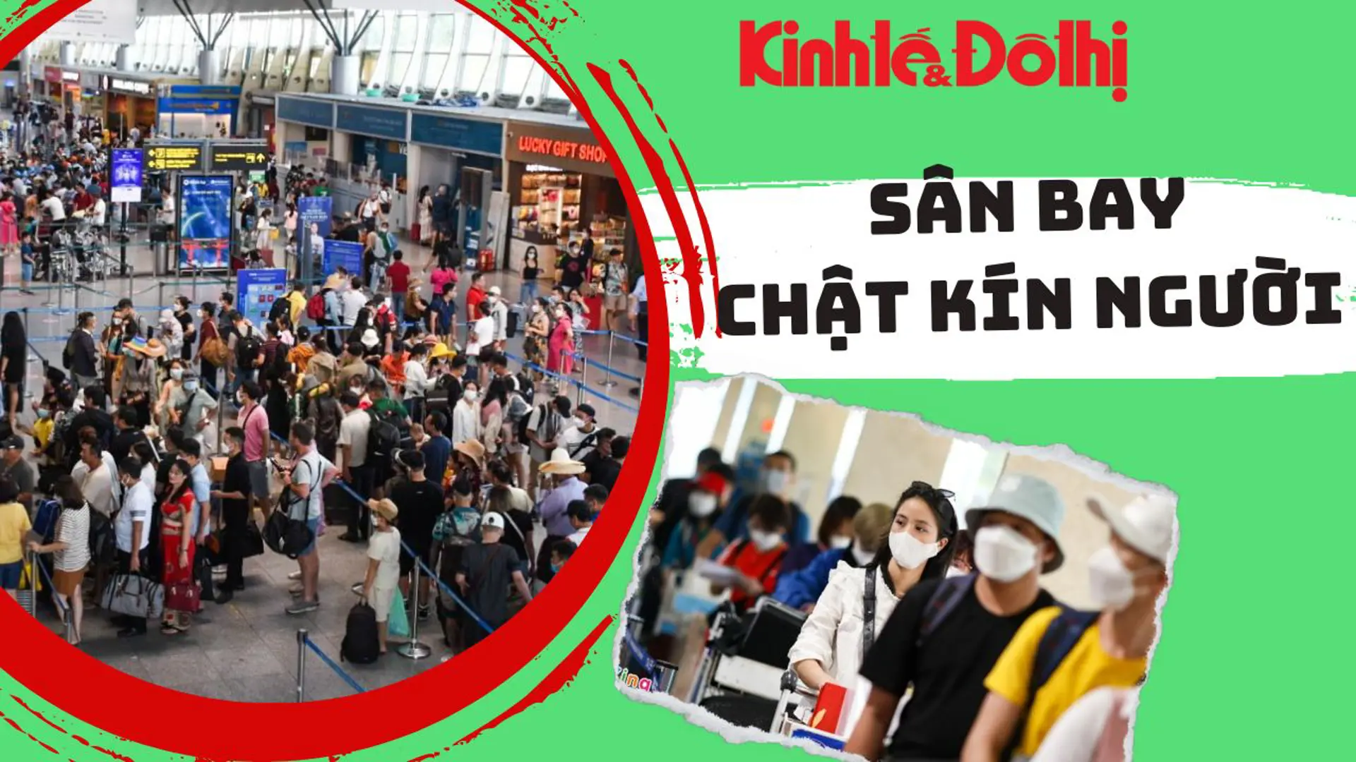 Podcast 28/1: Sân bay chật kín người 