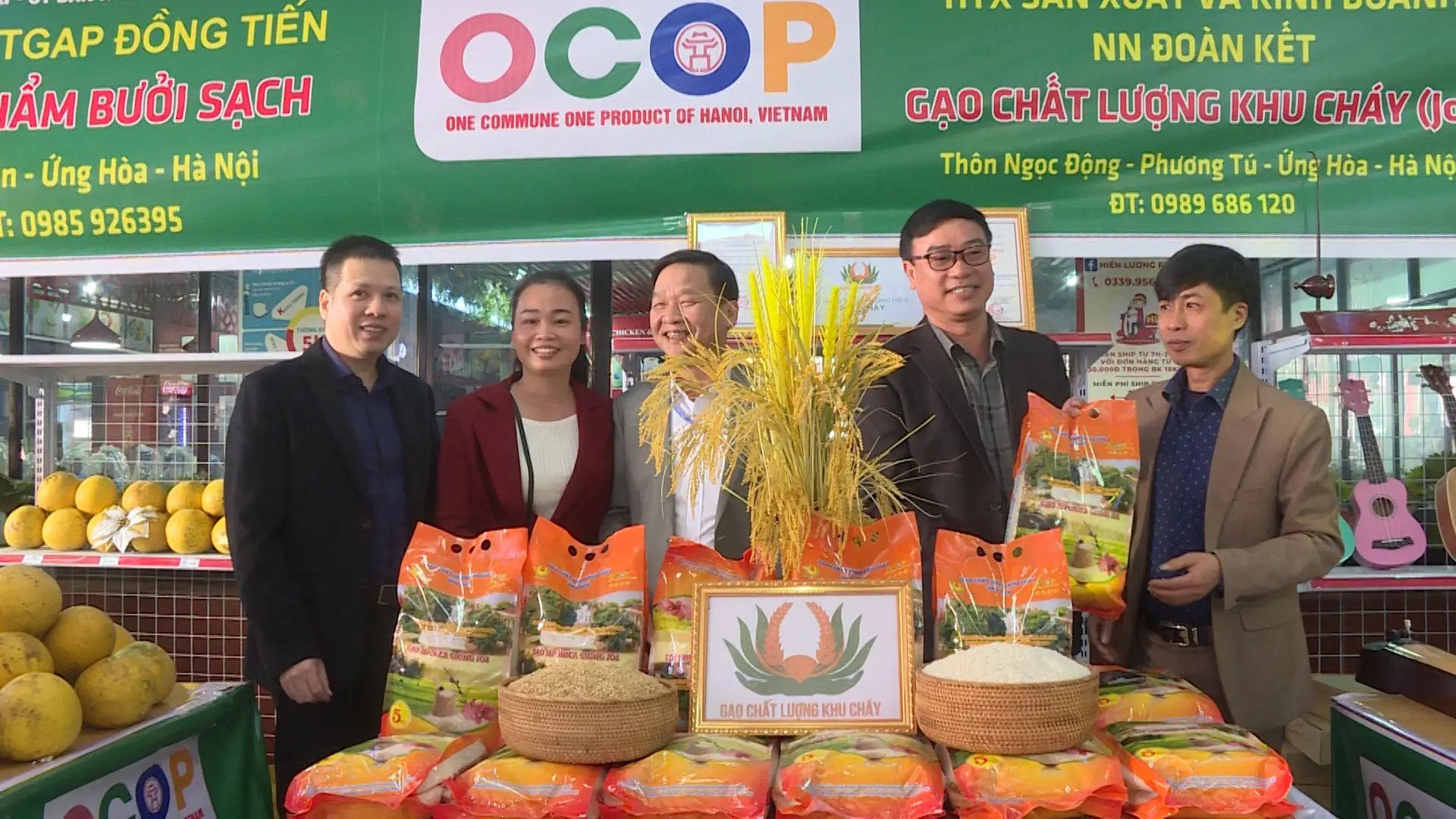 Sản phẩm OCOP góp phần tái cơ cấu ngành nông nghiệp huyện Ứng Hòa