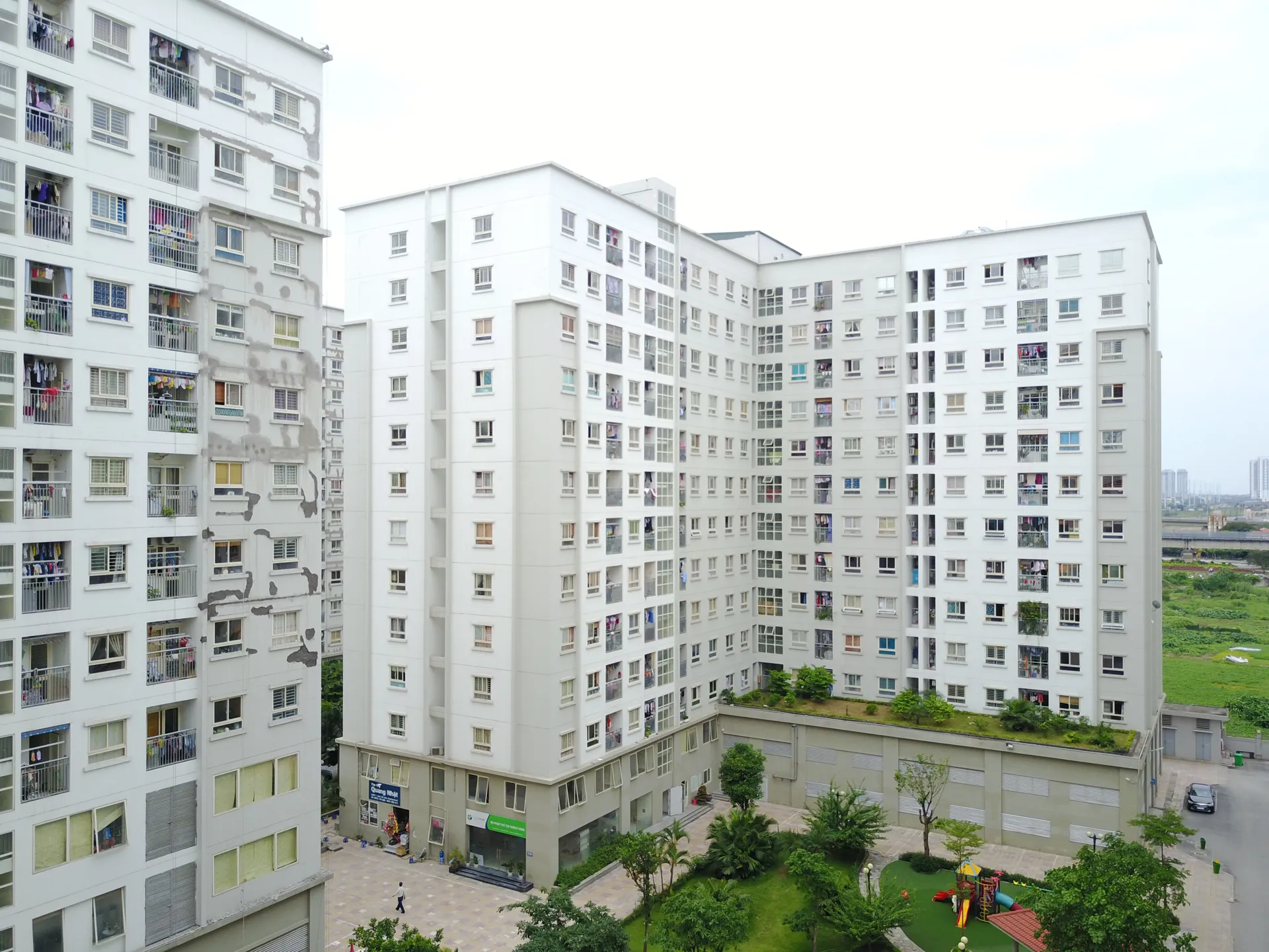 Nhà ở xã hội tại phường Đông Ngạc, quận Bắc Từ Liêm. Ảnh: Phạm Hùng