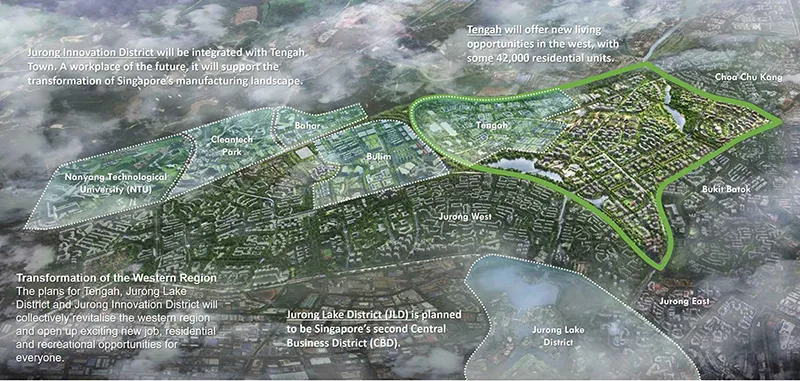 Kinh nghiệm xây dựng khu đô thị sinh thái Tengah (Singapore)