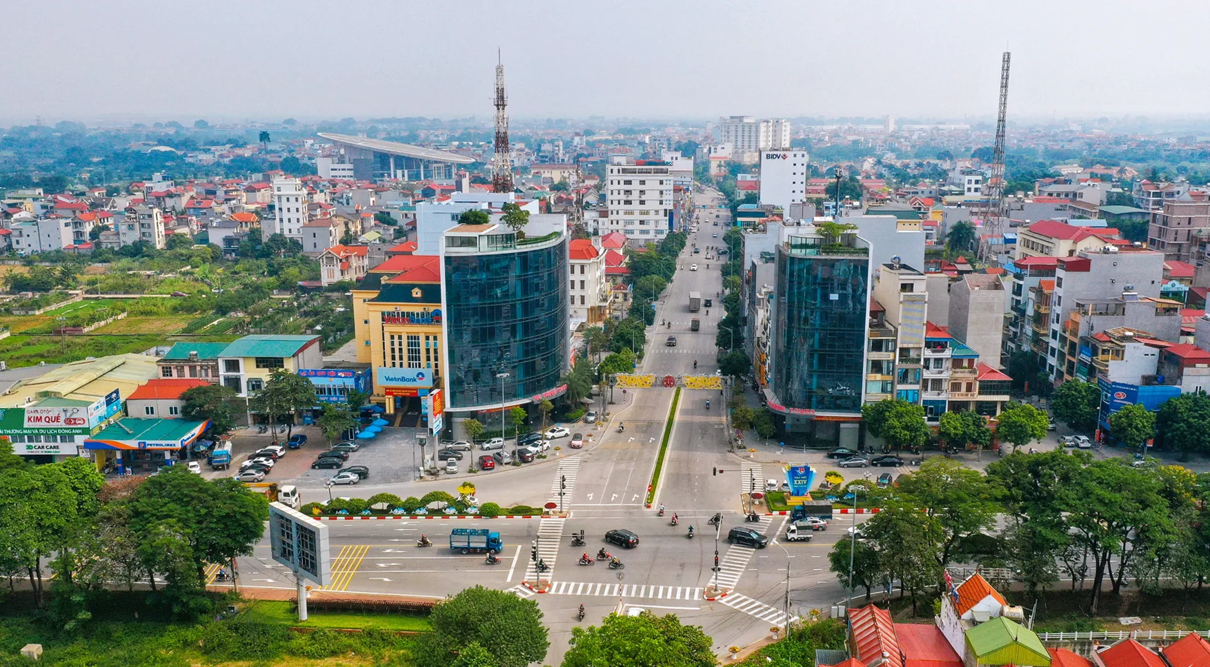 Huyện Đông Anh sáng giá trở thành quận mới của Hà Nội. Ảnh: Hoàng Hà