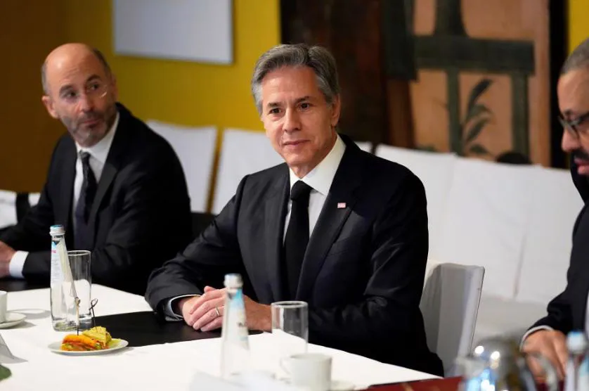 Ngoạitrưởng Mỹ Antony Blinken. Ảnh: Reuters