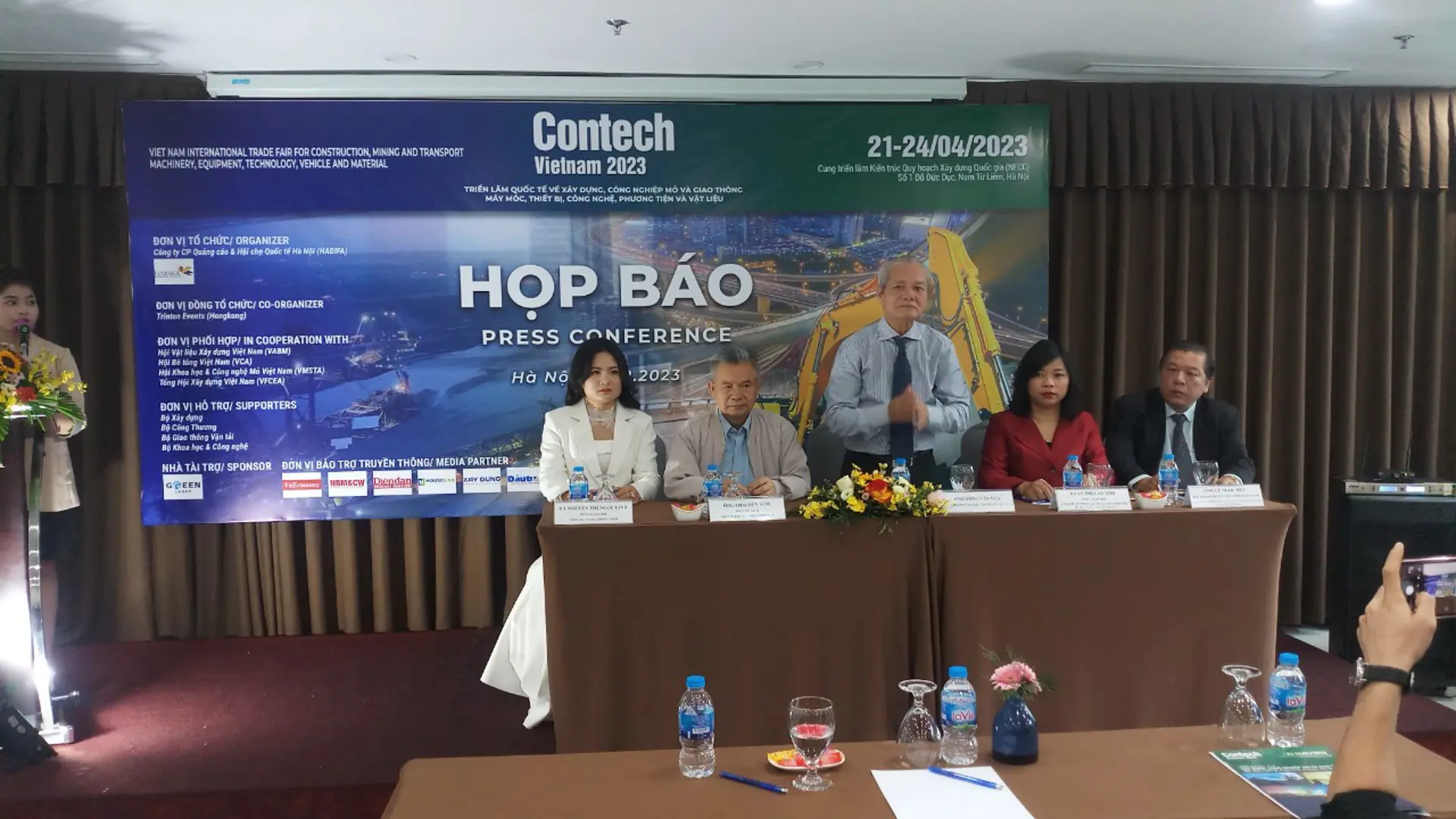 Contech Vietnam 2023 hội tụ hàng trăm doanh nghiệp