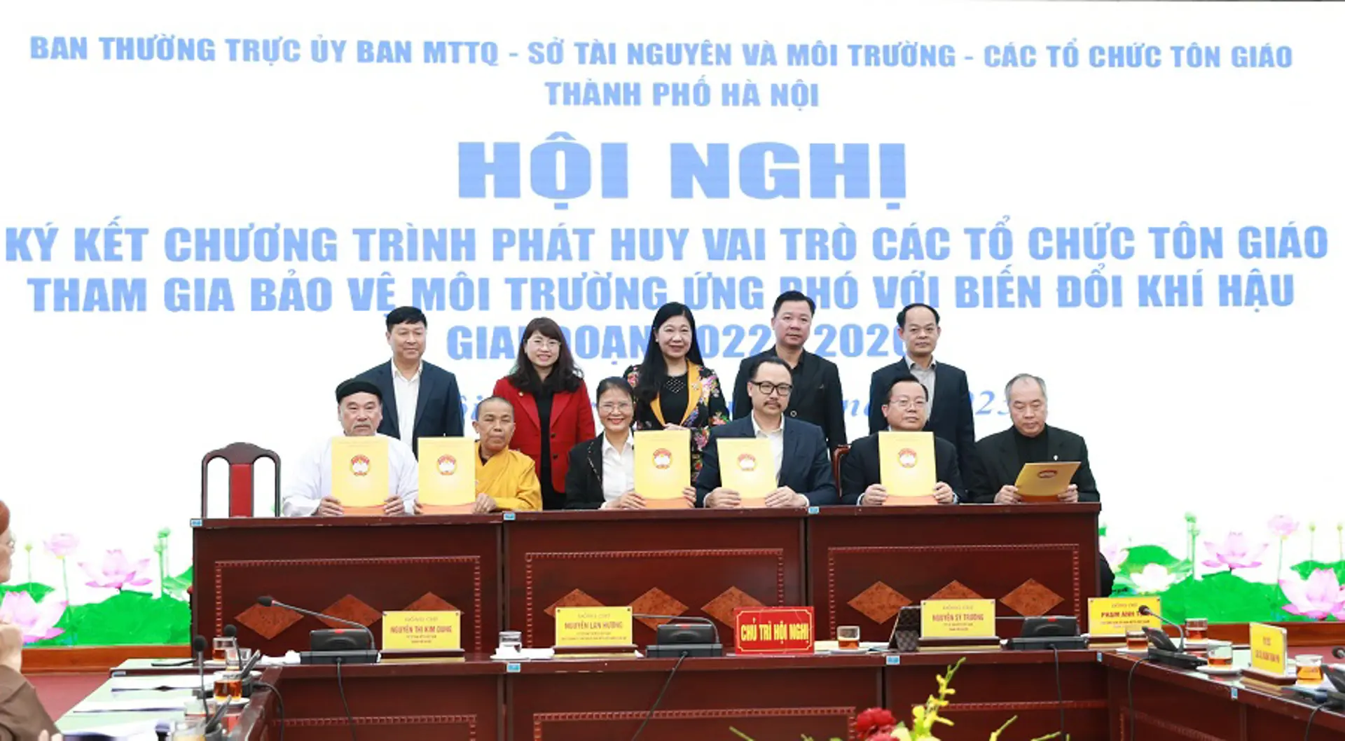 Hà Nội: Nhân rộng mô hình điểm cộng đồng tôn giáo cùng bảo vệ môi trường