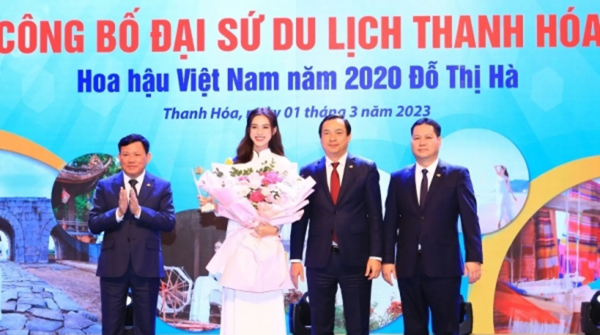 Hoa hậu Đỗ Thị Hà làm đại sứ du lịch Thanh Hóa năm 2023