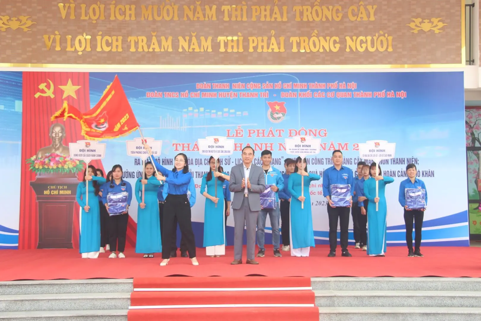 Huyện đoàn Thanh Trì phát động Tháng Thanh niên năm 2023