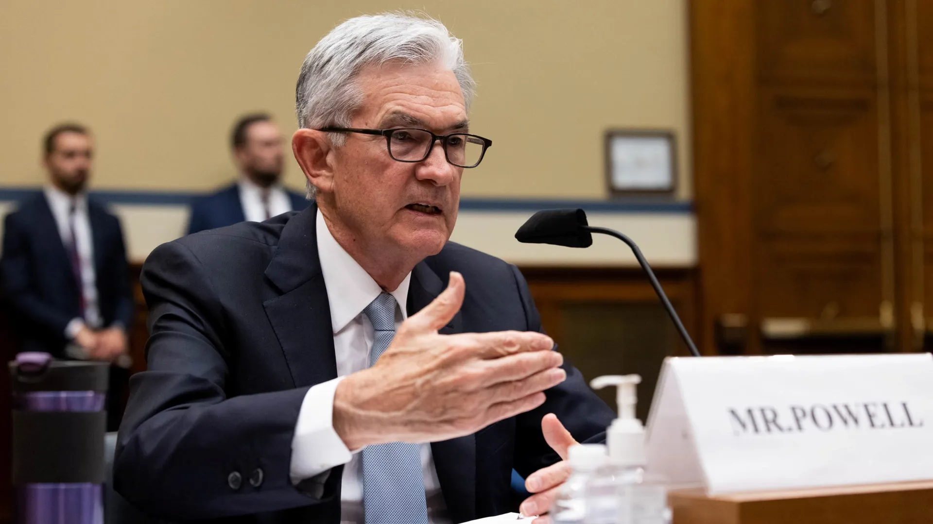 Chủ tịch Cục Dự trữ liên bang Mỹ (Fed) Jerome Powell. Ảnh: Reuters
