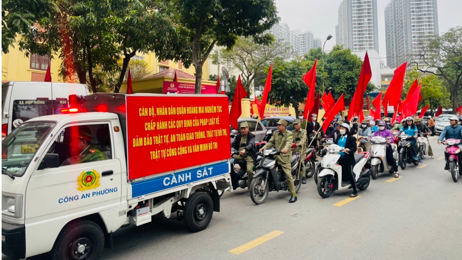 Quận Hoàng Mai: Sôi nổi thi đua hướng tới 20 năm Ngày thành lập quận