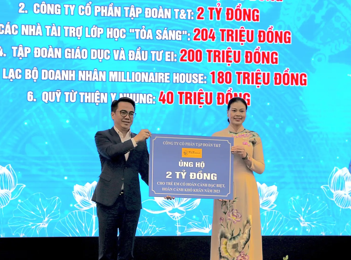 T&T Group ủng hộ 2 tỷ đồng cho trẻ em có hoàn cảnh khó khăn