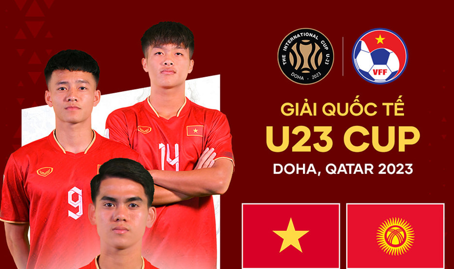 Trực tiếp U23 Việt Nam vs U23 Kyrgyzstan: Thêm màn thử nghiệm cho HLV Philippe Troussier