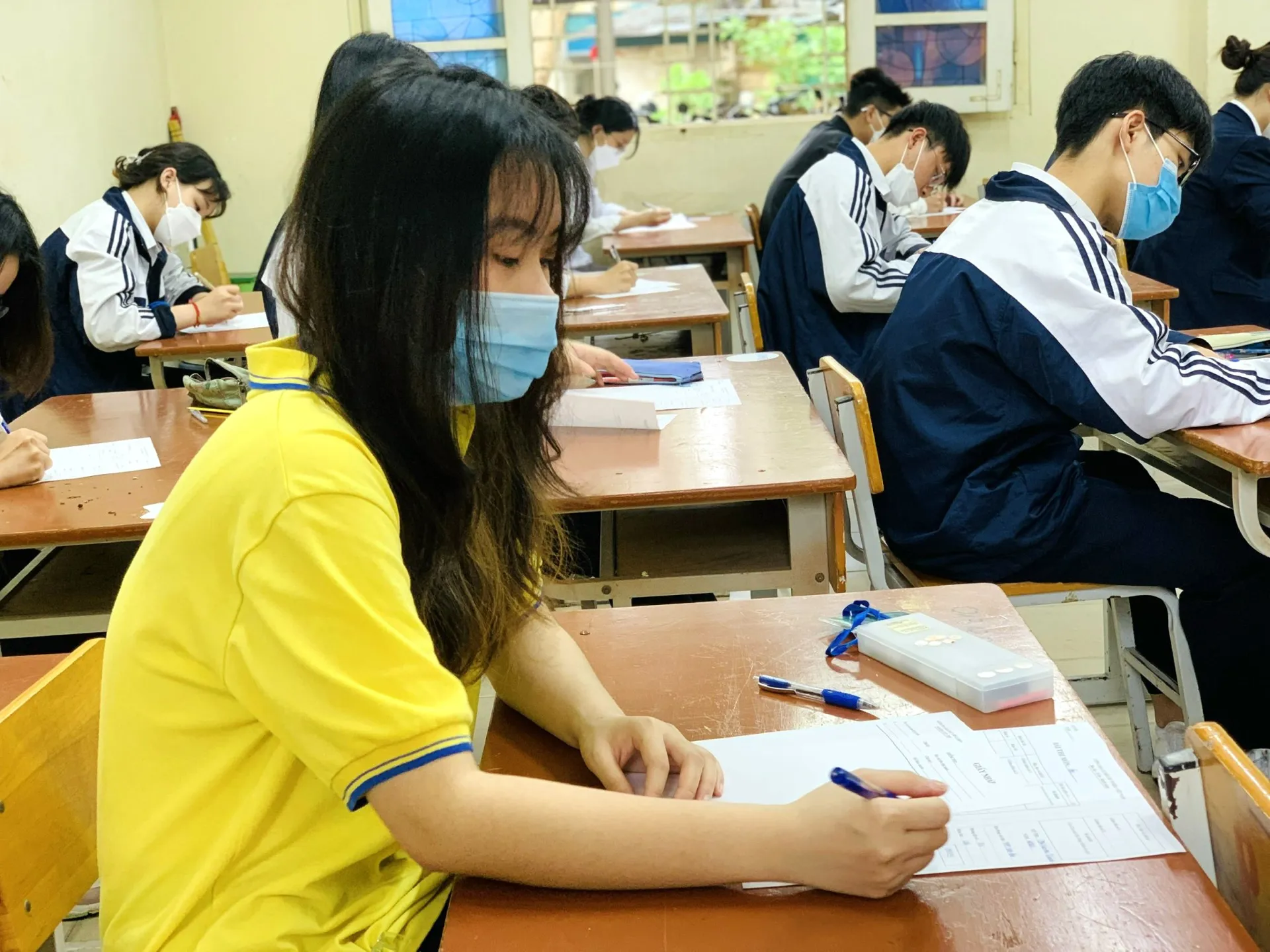 Hà Nội: Học sinh lớp 12 chuẩn bị bước vào kỳ thi thử như thế nào?