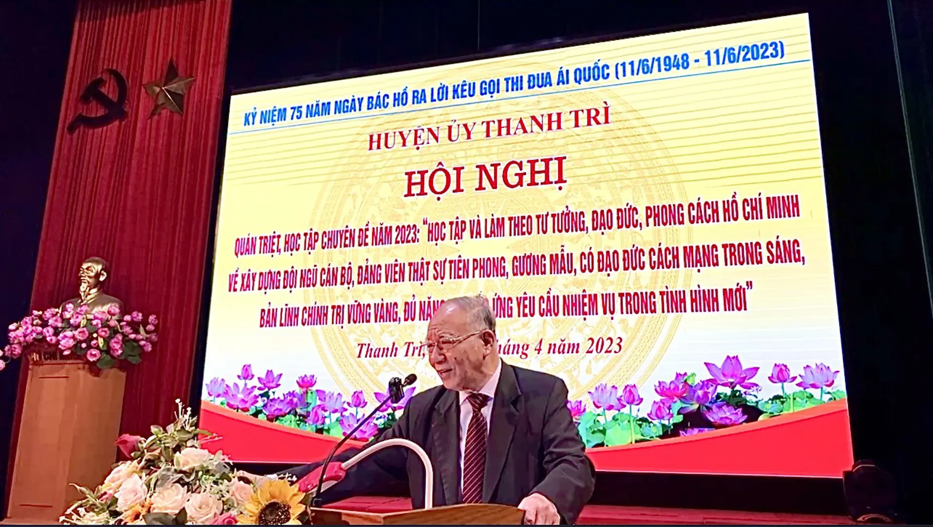 Huyện ủy Thanh Trì nghiên cứu, học tập về đạo đức, phong cách Hồ Chí Minh