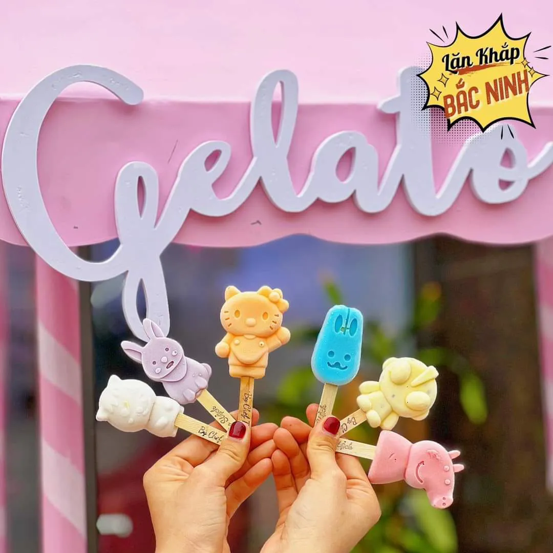 Gelato Stick - Thương hiệu kem que nghệ thuật đặc biệt dành cho trẻ em