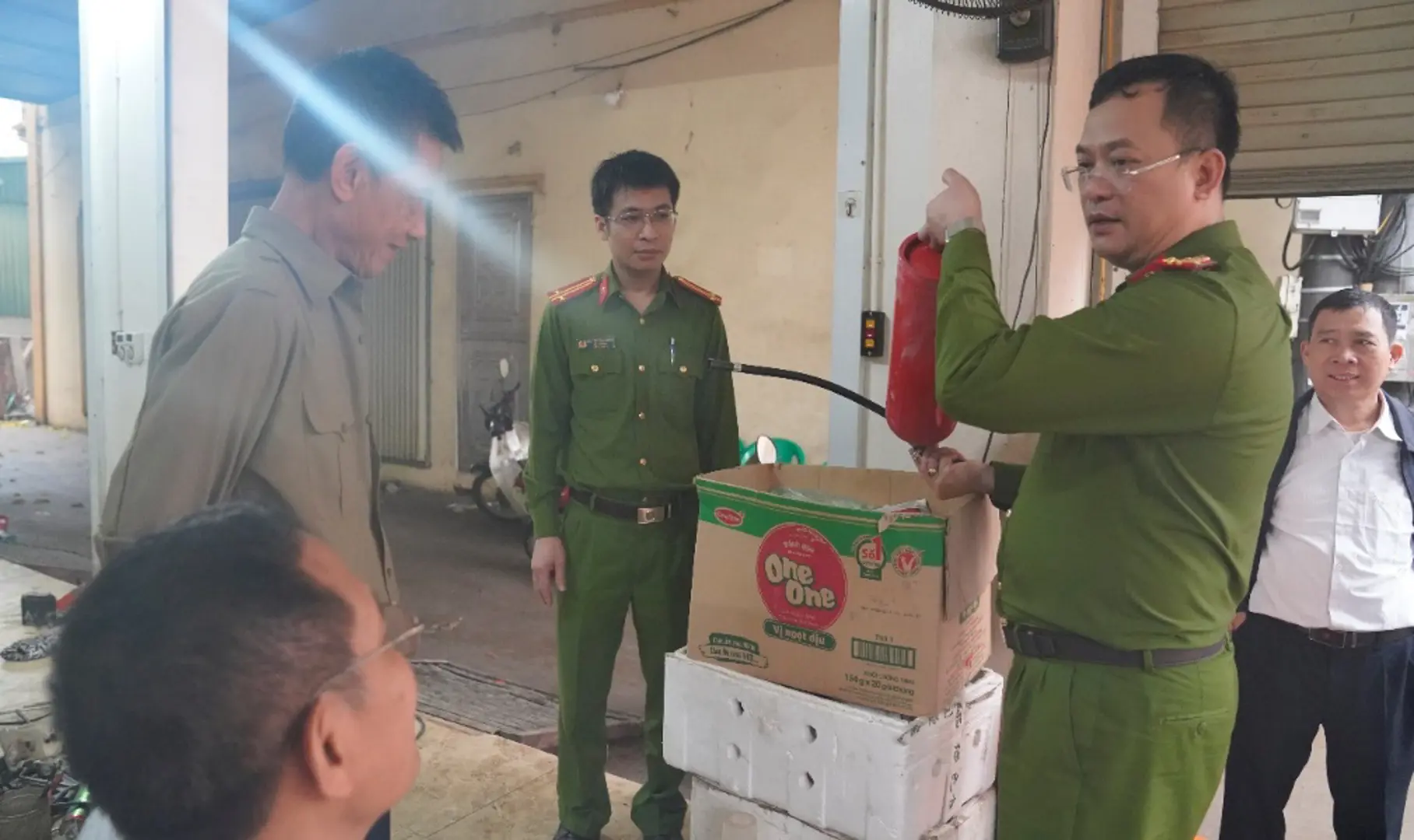 Hoài Đức với mô hình điểm "Tổ liên gia an toàn phòng cháy chữa cháy"