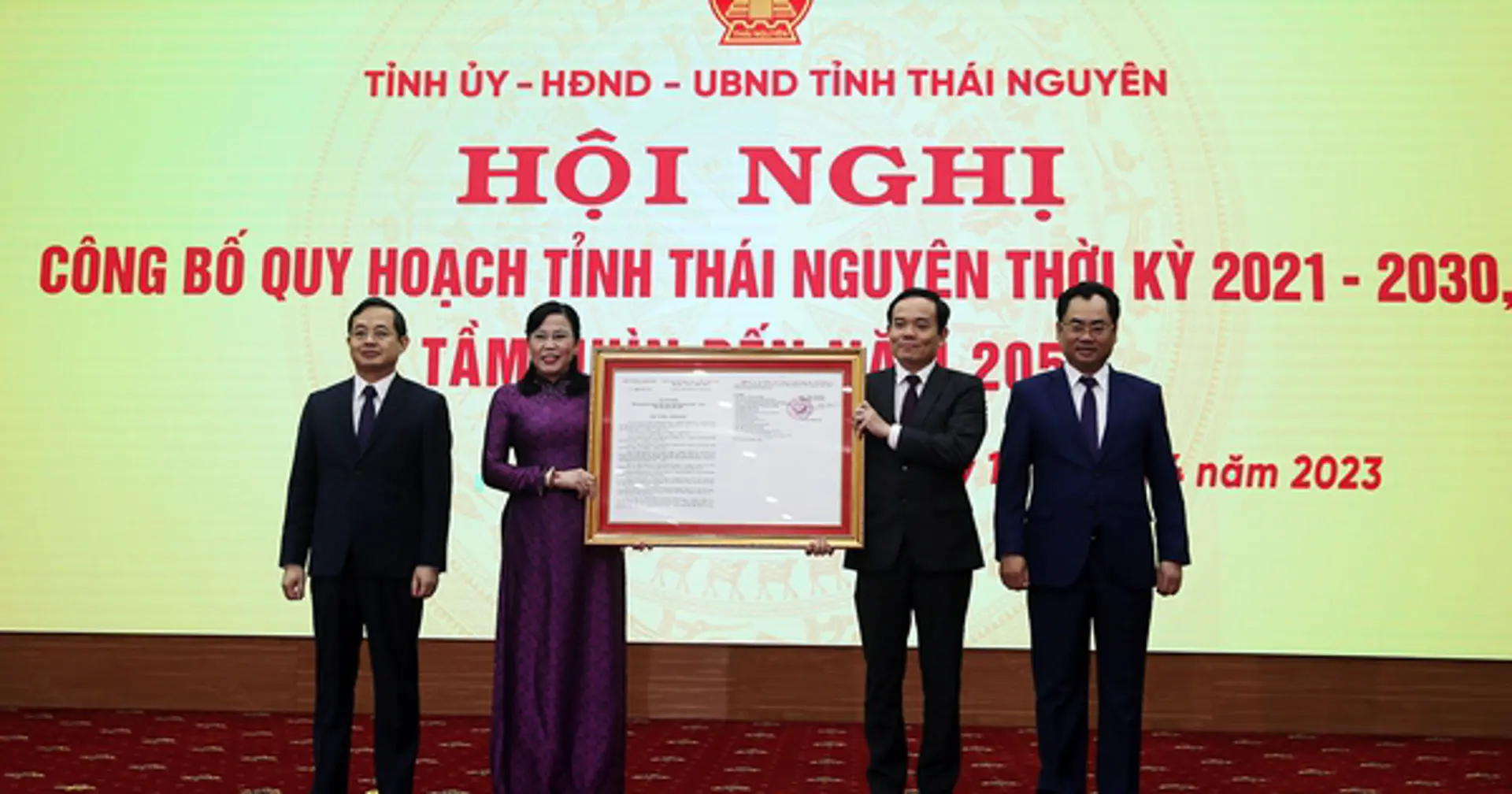 Công bố quy hoạch tỉnh Thái Nguyên thời kỳ 2021-2030, tầm nhìn 2050